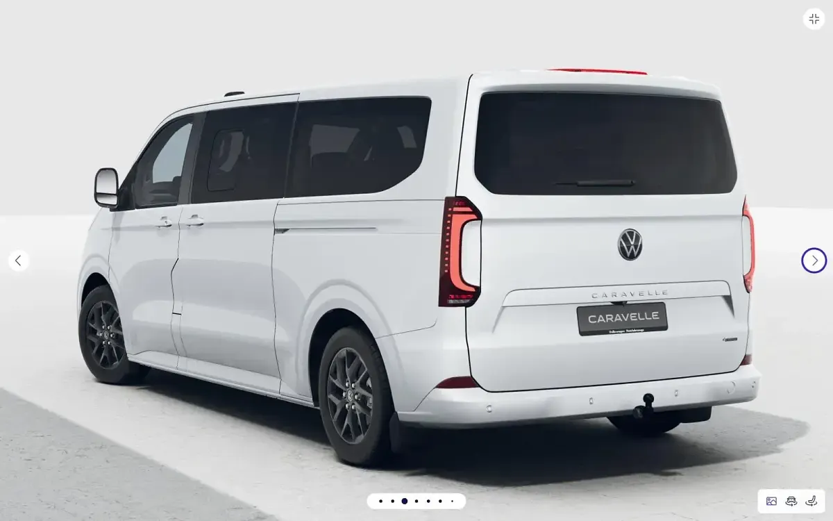 Neu VW Caravelle Style 170 PS (125 kW) 2026 Clear white Van