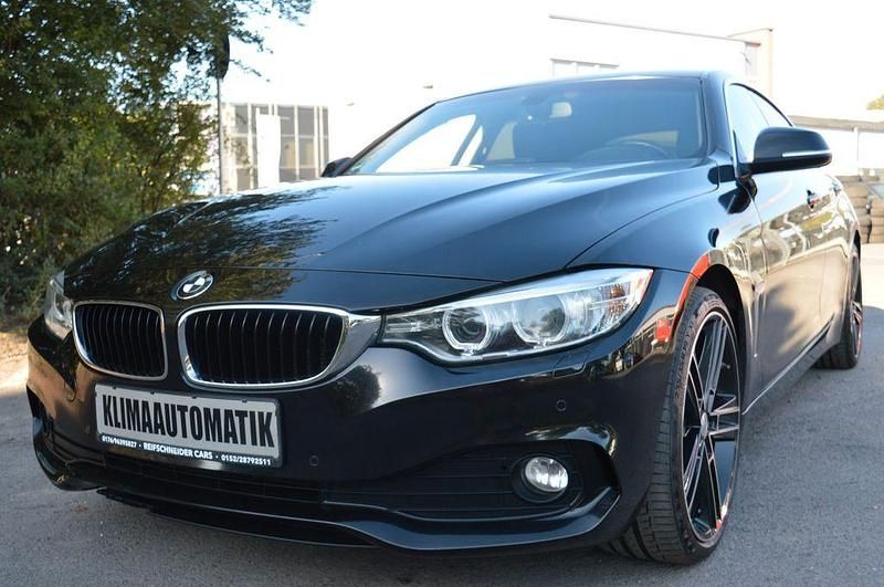 Schwarz Gebraucht 2016 BMW 420 Advantage Coupé | 10.990 € (Superpreis) - Bild 1/4