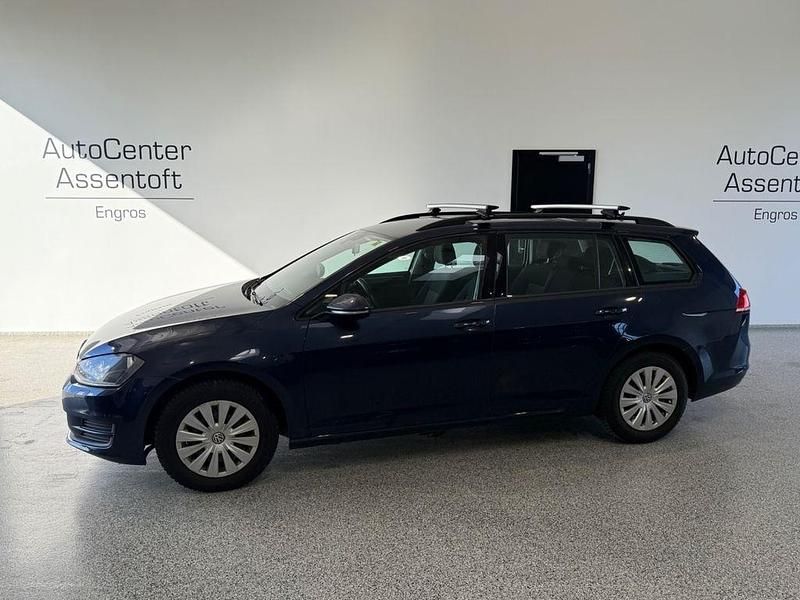 Blau Gebraucht 2015 VW Golf VII Comfortline Kombi | 6.000 € (Superpreis) - Bild 1/3
