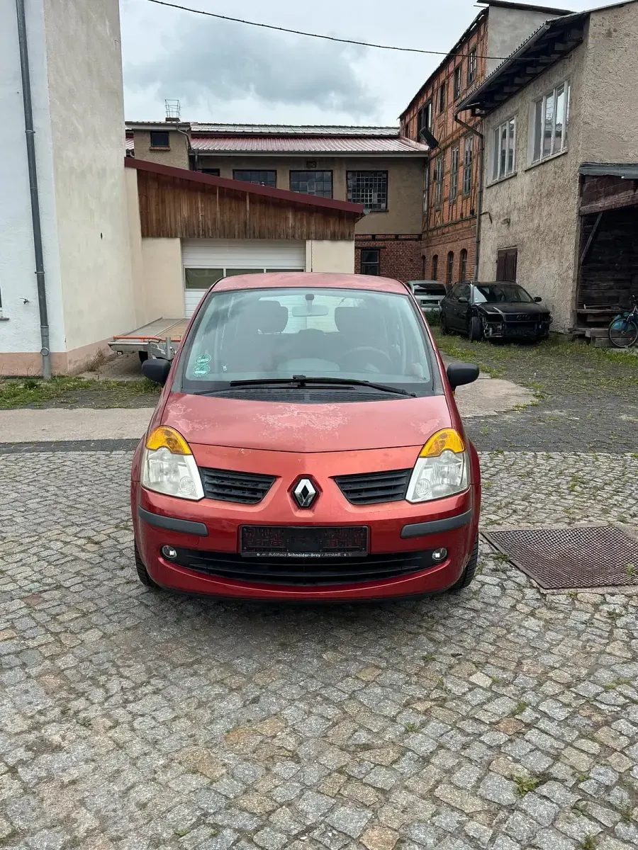 Gebraucht Renault Modus 75 PS (55 kW) 2004 Rot Van / Kleinbus