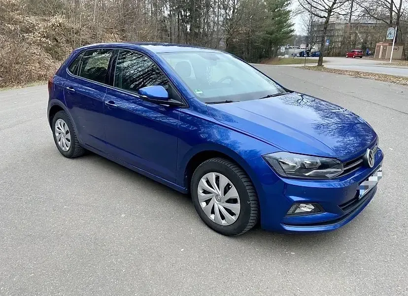 Gebraucht VW Polo 116 PS (85 kW) 2018 Blau Kleinwagen