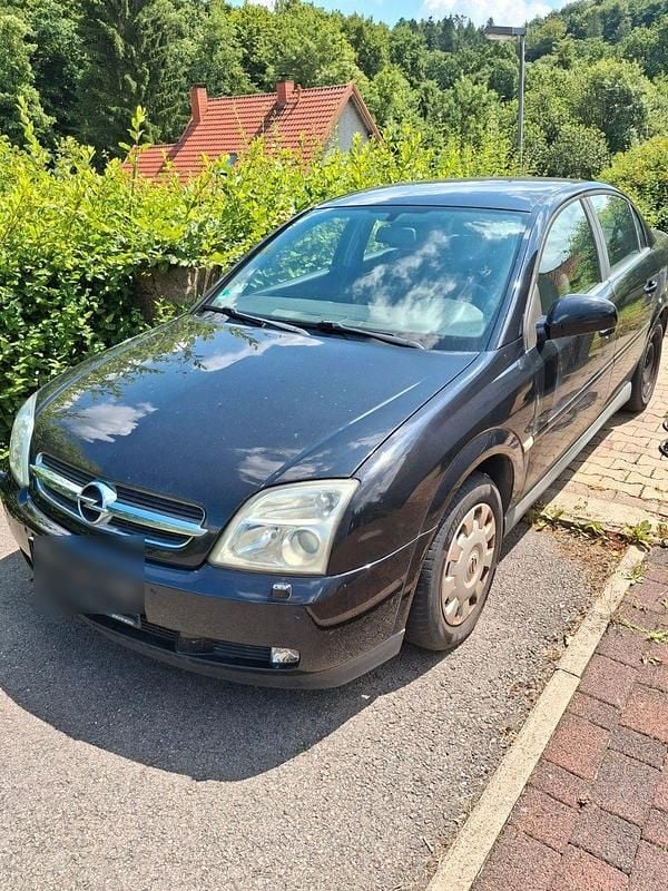 Schwarz Gebraucht 2004 Opel Vectra Elegance Limousine | 500 € (Superpreis) - Bild 1/4