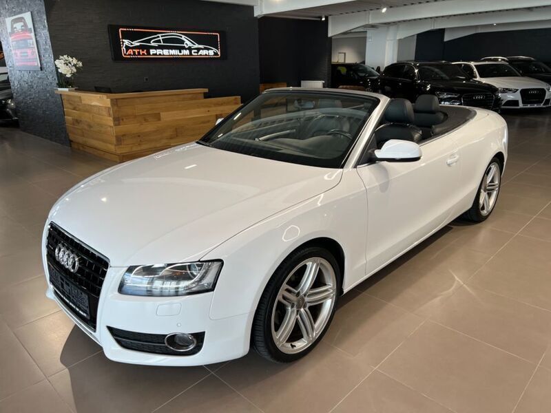 Weiß Gebraucht 2010 Audi A5 Cabriolet Ambiente Cabrio | 19.990 € (Teuer) - Bild 1/4