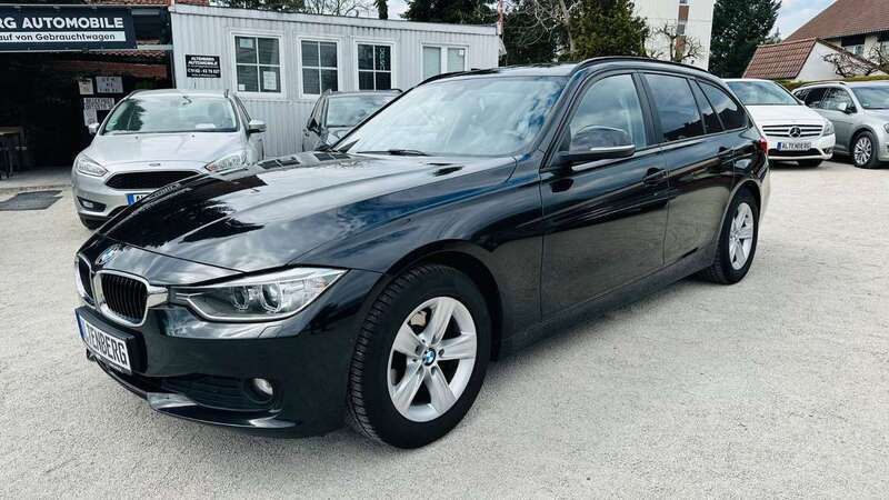 Schwarz Gebraucht 2014 BMW 318 Comfort Edition Kombi | 9.199 € (Fairer Preis) - Bild 1/4