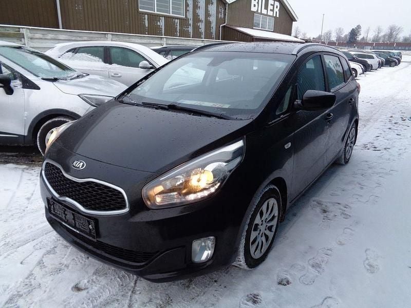 Schwarz Gebraucht 2017 Kia Carens Edition 7 Van / Kleinbus | 6.500 € (Guter Preis) - Bild 1/4
