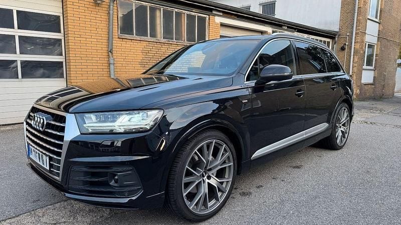 Schwarz Gebraucht 2019 Audi Q7 S-Line SUV | 33.900 € (Guter Preis) - Bild 1/4