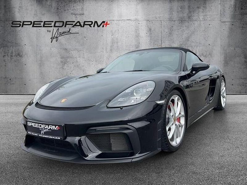 Schwarz Gebraucht 2021 Porsche Boxster Cabrio | 109.999 € - Bild 1/4