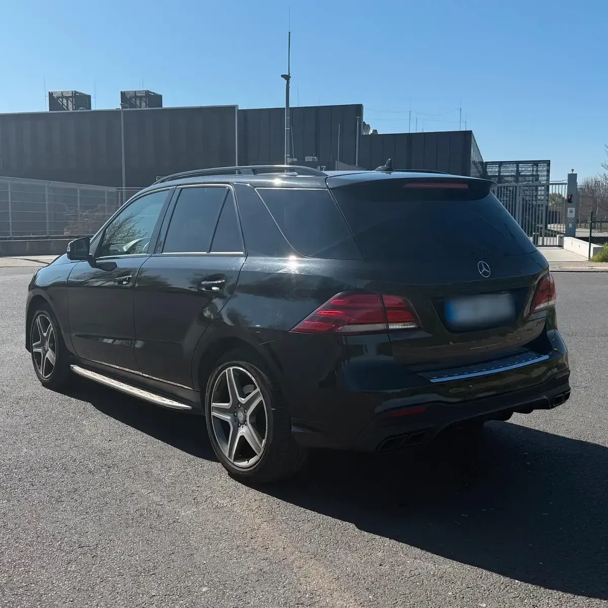 Gebraucht Mercedes GLE350 2015 Schwarz SUV