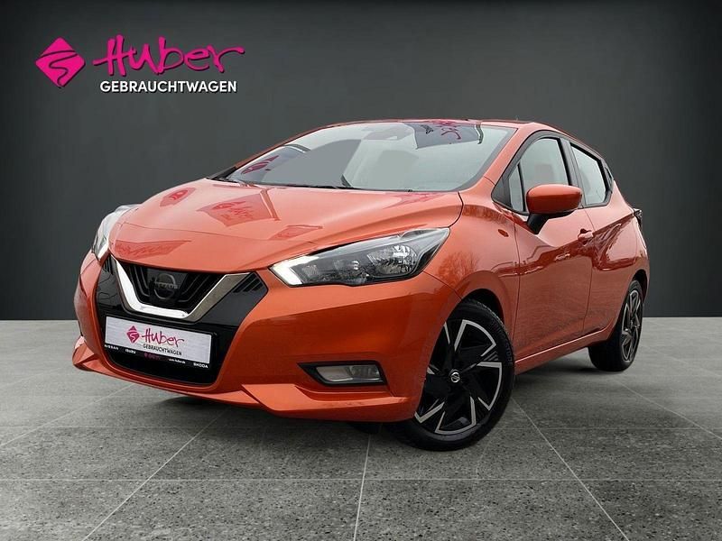 Orange Gebraucht 2021 Nissan Micra N-Way Kleinwagen | 13.889 € (Fairer Preis) - Bild 1/4