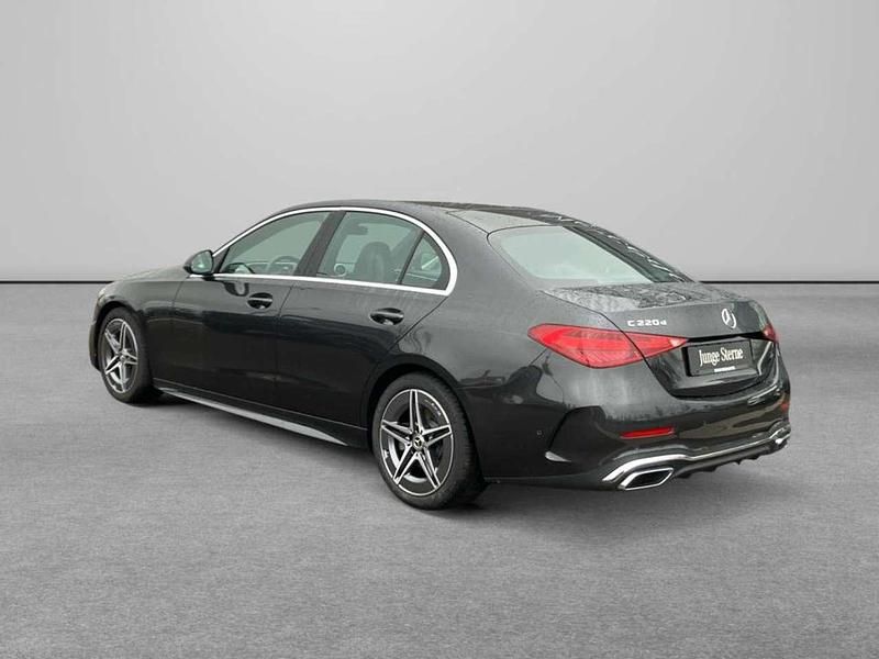 Gebraucht Mercedes C220 AMG line 197 PS (144 kW) 2024 Metalliclack graphitgrau Limousine
