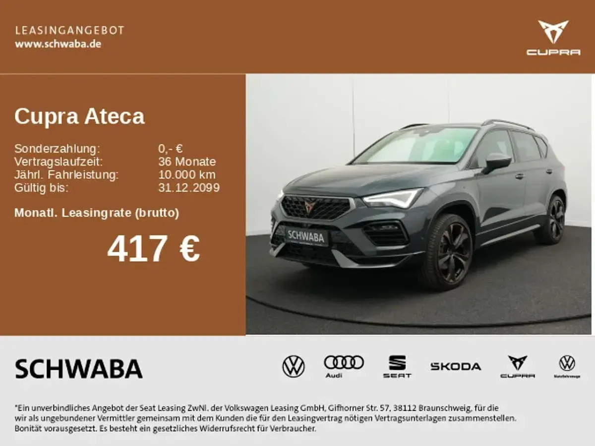 Second-hand Cupra Ateca 190 CP (139 kW) 2024 Gri SUV