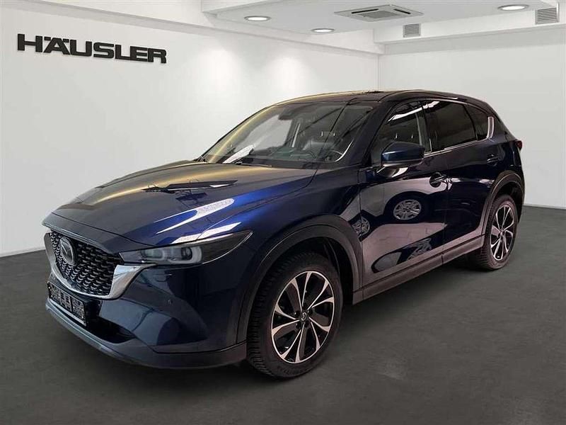 Mitternachtsblau metallic Gebraucht 2023 Mazda CX-5 Sports-Line SUV | 34.890 € (Fairer Preis) - Bild 1/1