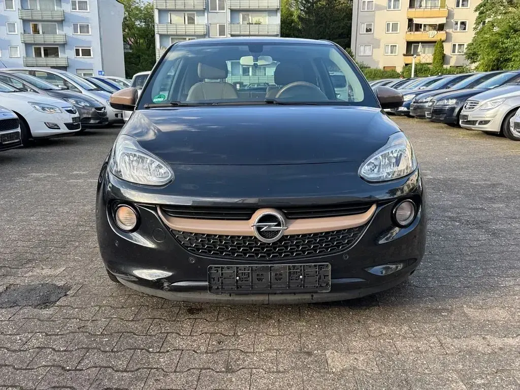 Gebraucht Opel Adam Glam 87 PS (63 kW) 2014 Schwarz Kleinwagen
