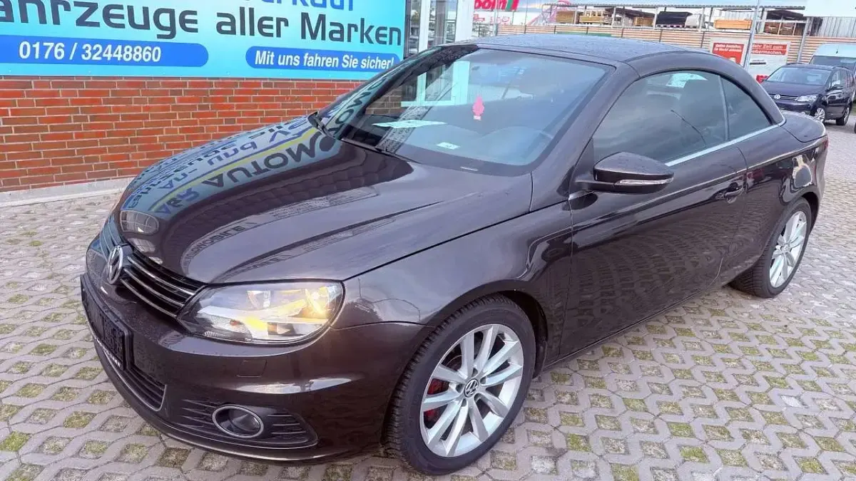 Occasion VW Eos Basis 160 PK (117 kW) 2011 Zwart Cabriolet