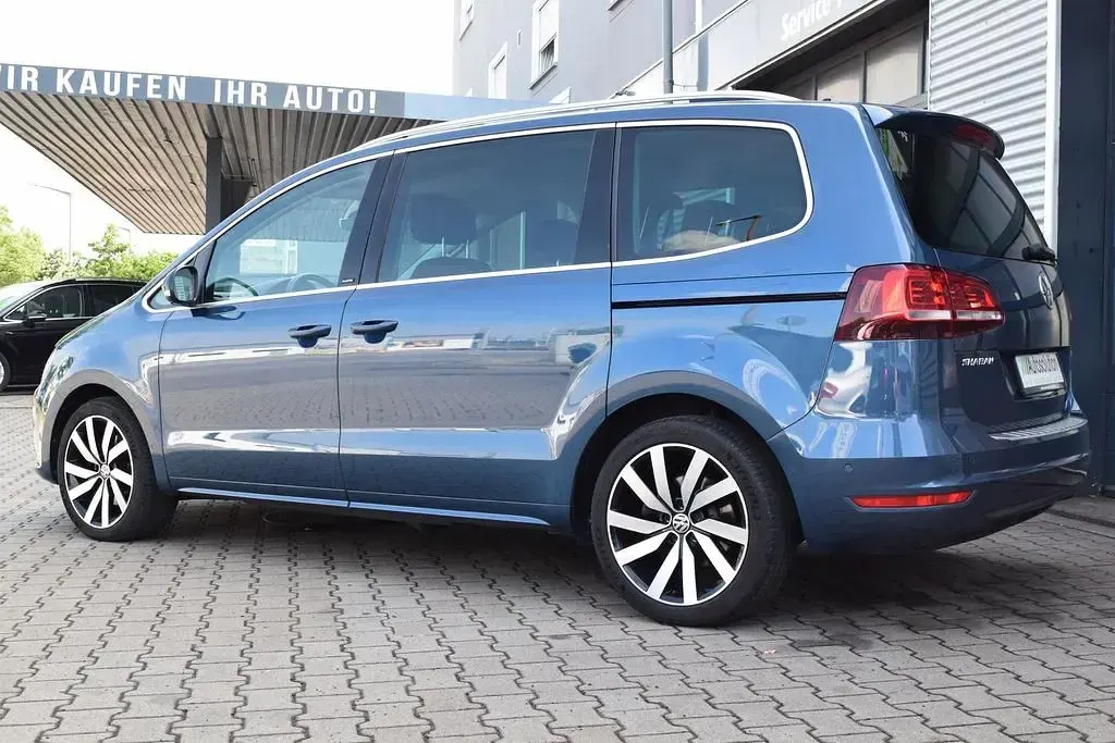 Gebraucht VW Sharan Allstar 184 PS (135 kW) 2016 Blau Van / Kleinbus