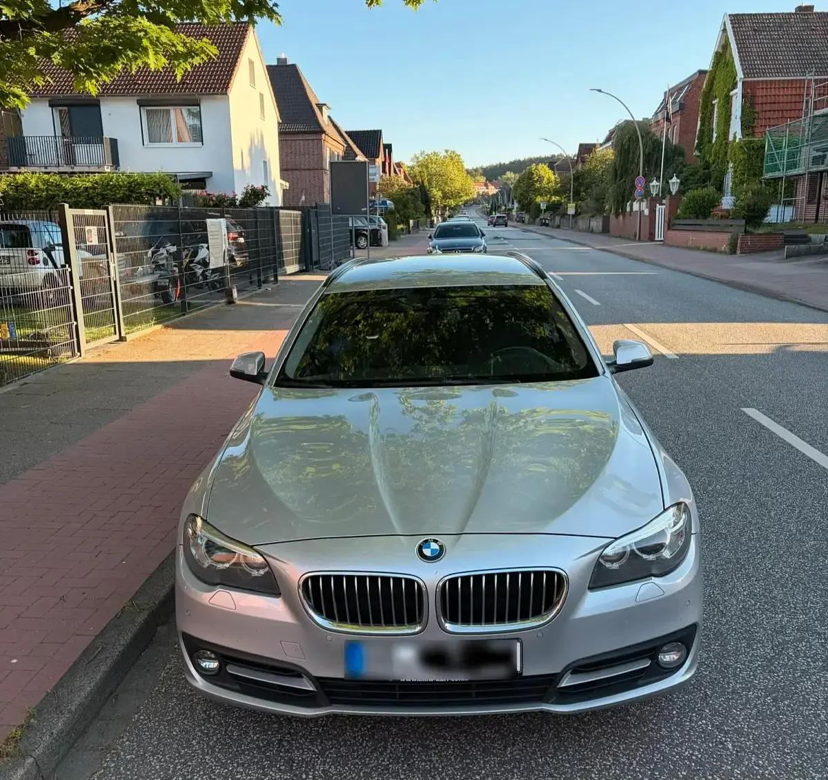 Gebraucht BMW 520 184 PS (135 kW) 2014 Silber Kombi