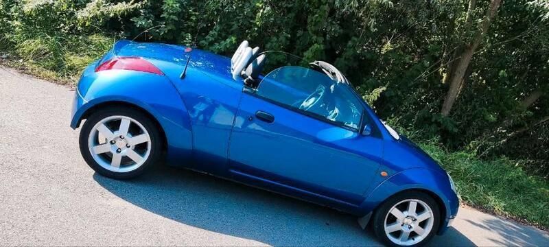 Blau Gebraucht 2005 Ford StreetKa Cabrio | 2.600 € (Fairer Preis) - Bild 1/4