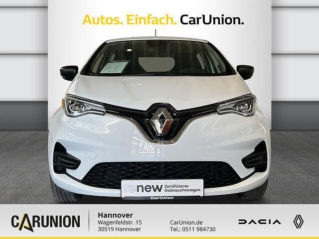 Gebraucht Renault Zoe Life 80 kW (109 PS) 2021 Arktis weiß Kleinwagen