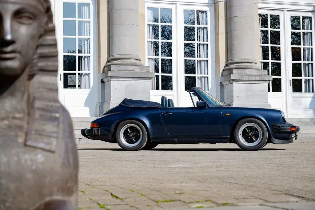 Gebraucht Porsche 911 232 PS (170 kW) 1989 Blau Cabrio