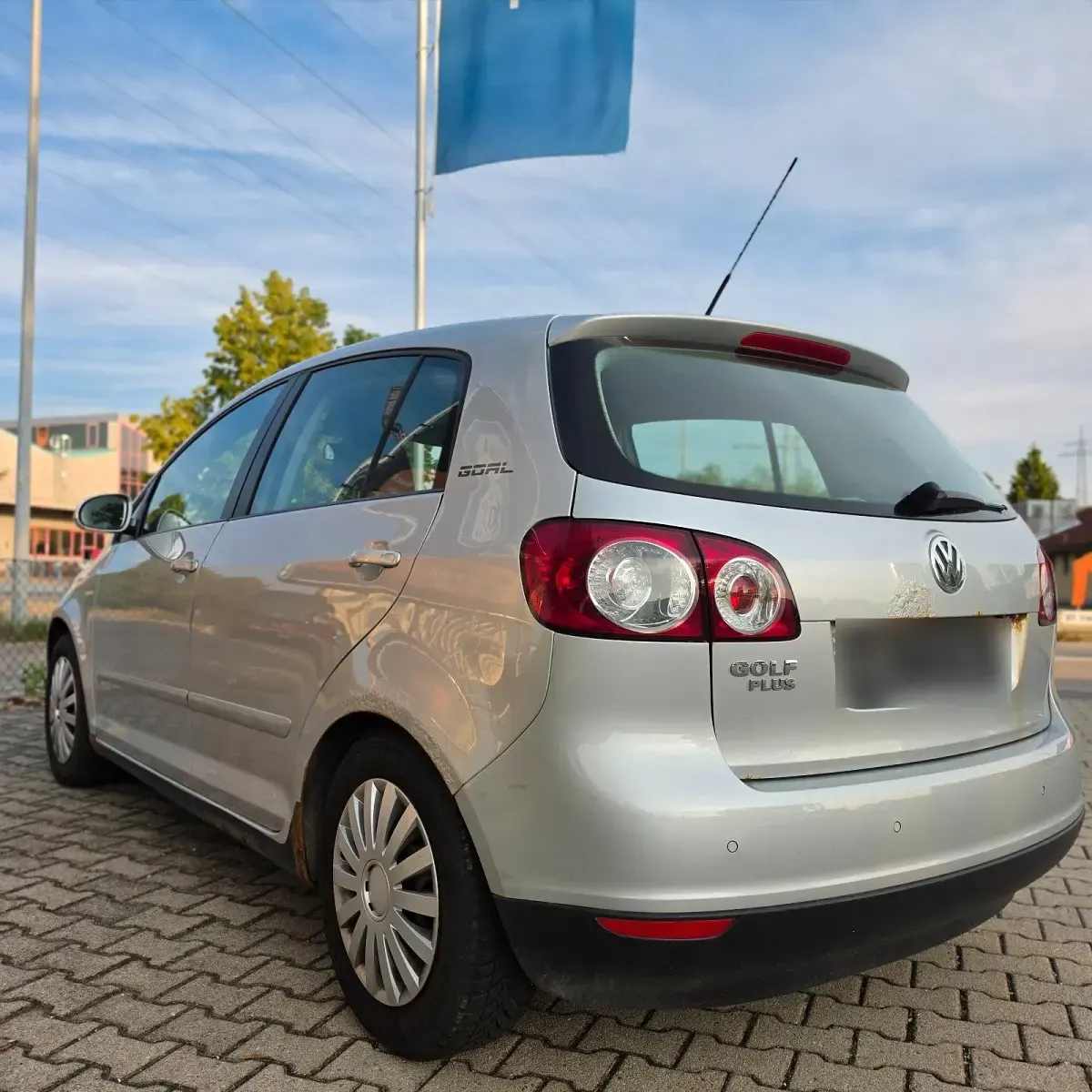 Gebraucht VW Golf Plus Cross Edition 80 PS (58 kW) 2007 Silber Van / Kleinbus