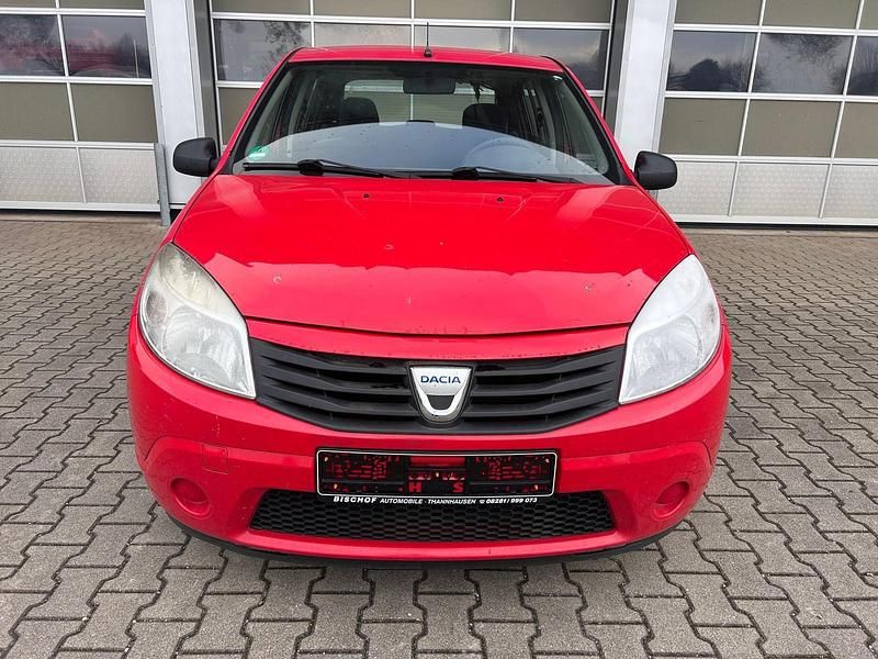 Gebraucht Dacia Sandero 75 PS (55 kW) 2009 Rot Kleinwagen