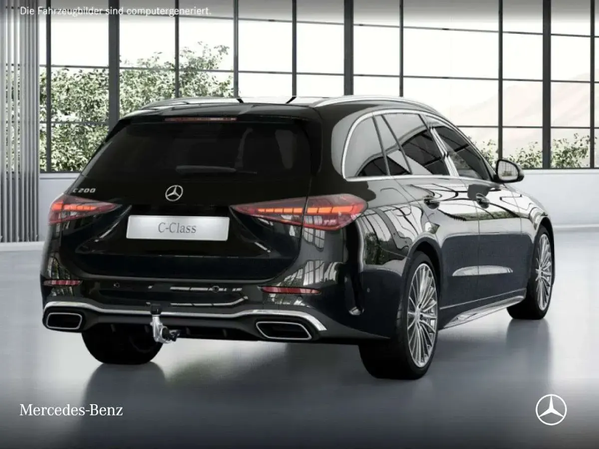 Gebraucht Mercedes C200 AMG 204 PS (150 kW) 2026 Obsidianschwarz Kombi