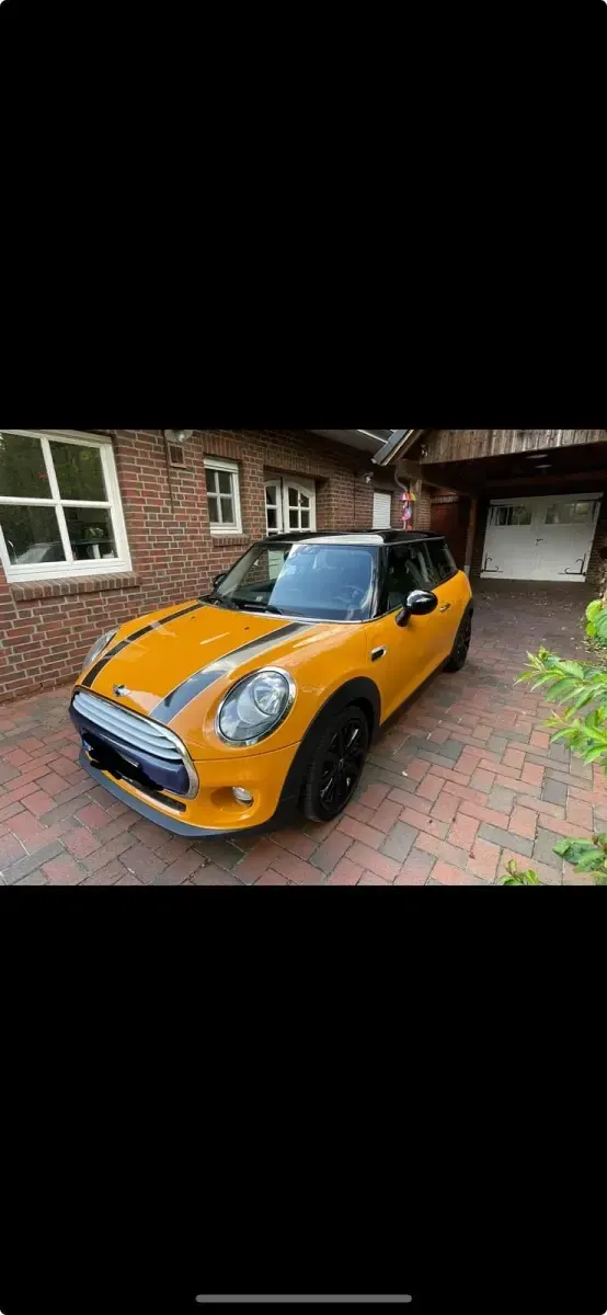 Usata Mini Cooper 136 CV (100 kW) 2014 Arancione Utilitaria