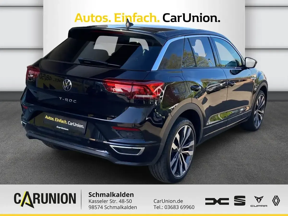 Gebraucht VW T-Roc Sport 150 PS (110 kW) 2021 Deep black perleffekt, deep black perleffekt SUV