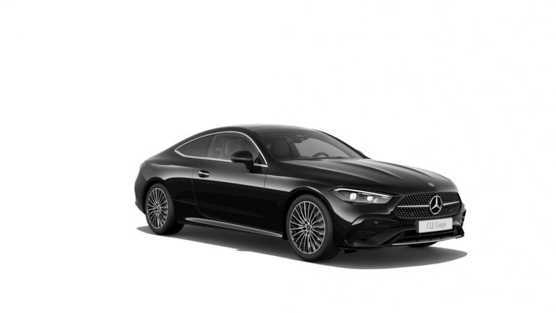Obsidianschwarz Neu 2025 Mercedes CLE200 Coupé | 74.613 € (Teuer) - Bild 1/3