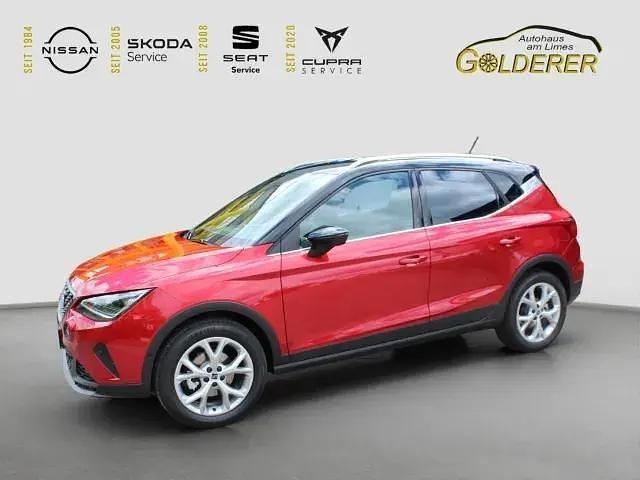 "desire" rot Gebraucht 2022 Seat Arona FR SUV | 21.990 € - Bild 1/4