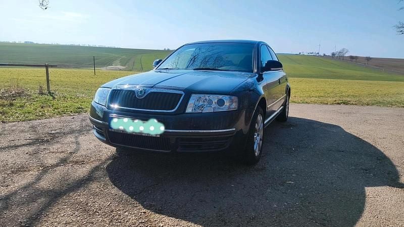 Gebraucht Skoda Superb 140 PS (102 kW) 2008 Schwarz Limousine