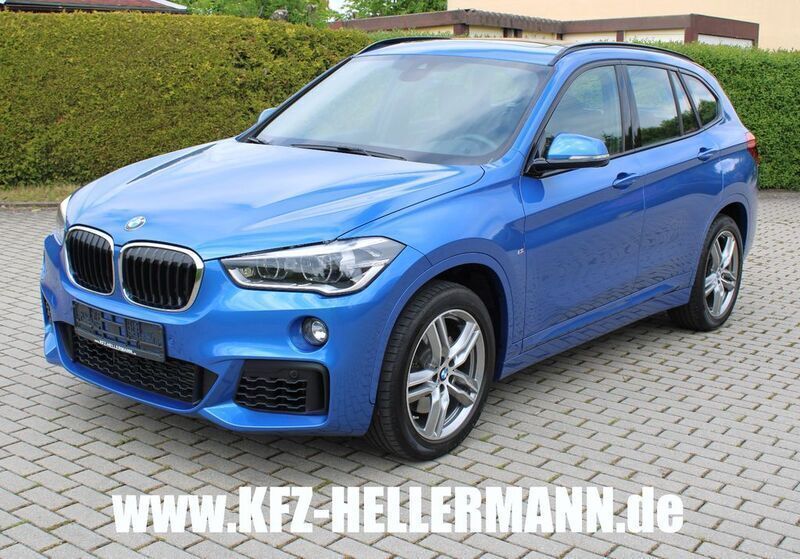 Blau Gebraucht 2018 BMW X1 M Sport SUV | 21.999 € (Fairer Preis) - Bild 1/4