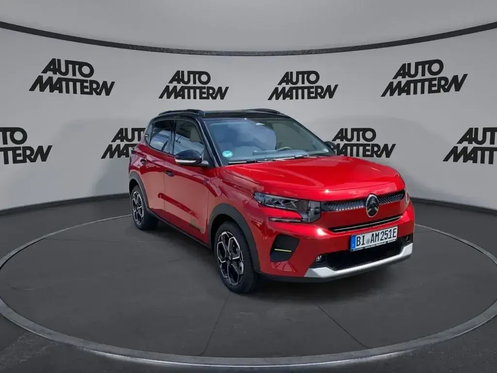 Gebraucht Citroën e-C3 83 kW (113 PS) 2025 Rot/typ aussenverkleidung metalliclacki (metallic) Limousine