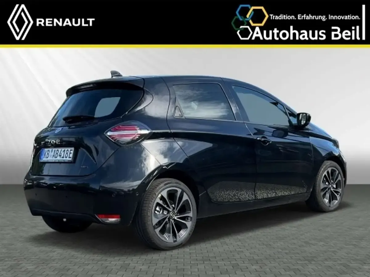 Gebraucht Renault Zoe Iconic 100 kW (136 PS) 2023 Black pearlschwarz metallic ( Kleinwagen