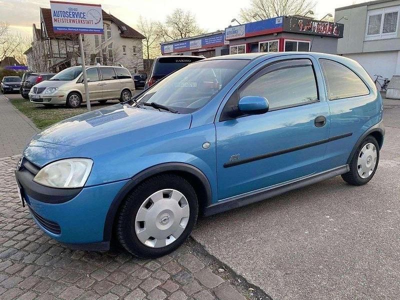 Blau Gebraucht 2001 Opel Corsa Sport Limousine | 1.999 € (Fairer Preis) - Bild 1/2