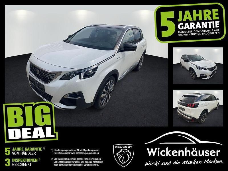 Lack weiss perlglänzend/metall Gebraucht 2020 Peugeot 3008 GT Limousine | 23.990 € (Guter Preis) - Bild 1/4
