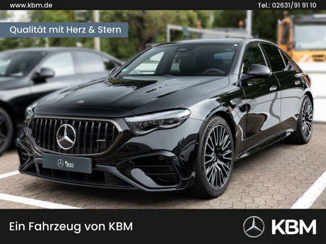 Lack obsidianschwarz Gebraucht 2025 Mercedes E53 AMG Premium Limousine | 97.420 € - Bild 1/4