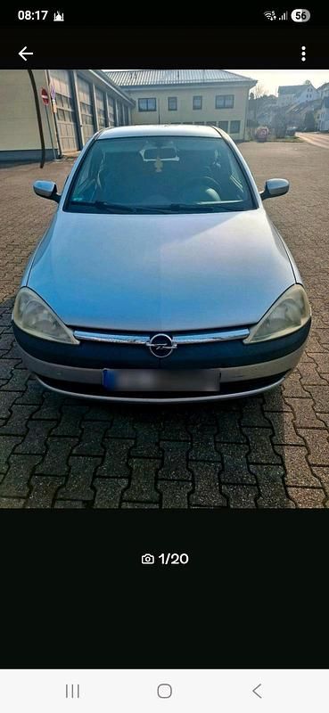 Gebraucht Opel Corsa 63 PS (46 kW) 2002 Silber Kleinwagen