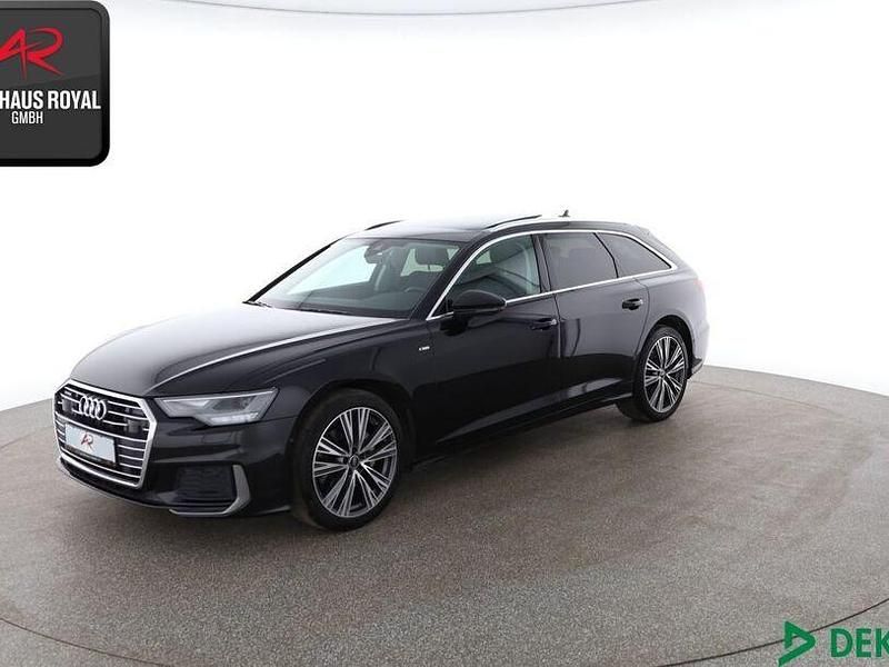 Schwarz Gebraucht 2022 Audi A6 S-Line Kombi | 38.880 € (Superpreis) - Bild 1/4