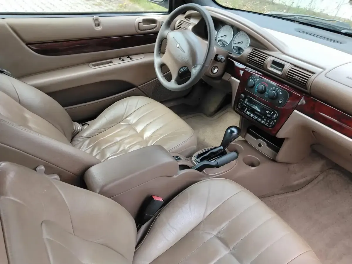 Gebraucht Chrysler Sebring Cabriolet 203 PS (149 kW) 2002 Schwarz Cabrio