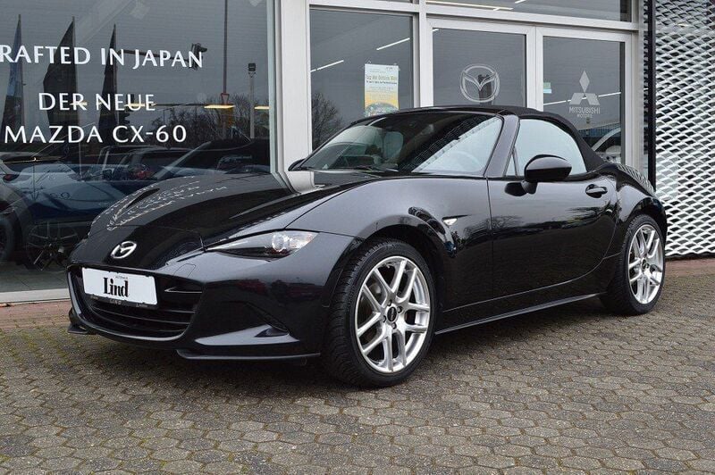 Jet black Gebraucht 2022 Mazda MX5 Selection Cabrio | 27.990 € (Fairer Preis) - Bild 1/4