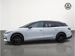 Gebraucht VW ID.7 250 kW (340 PS) 2025 Weiß (gletscherweiß metallic/schwarz) Kombi