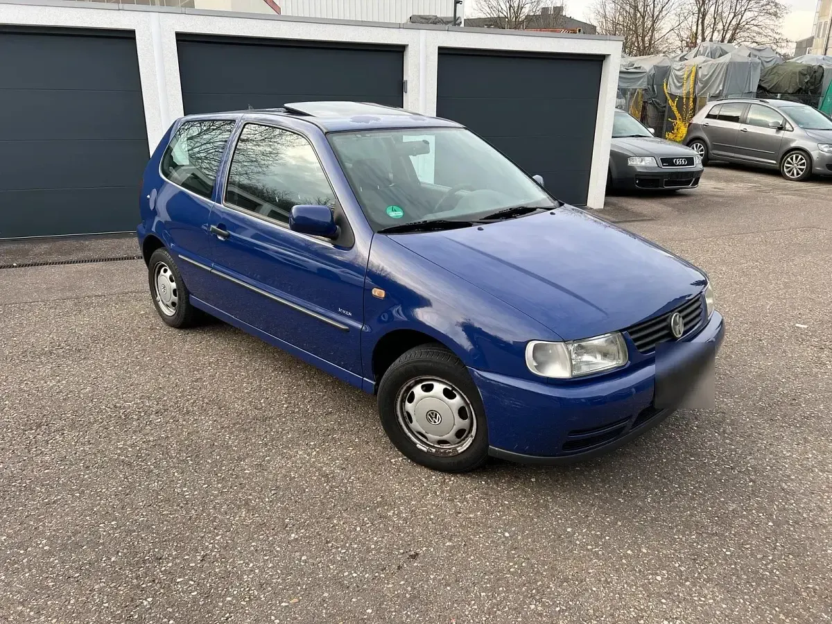 Gebraucht VW Polo 50 PS (36 kW) 1999 Blau Kleinwagen