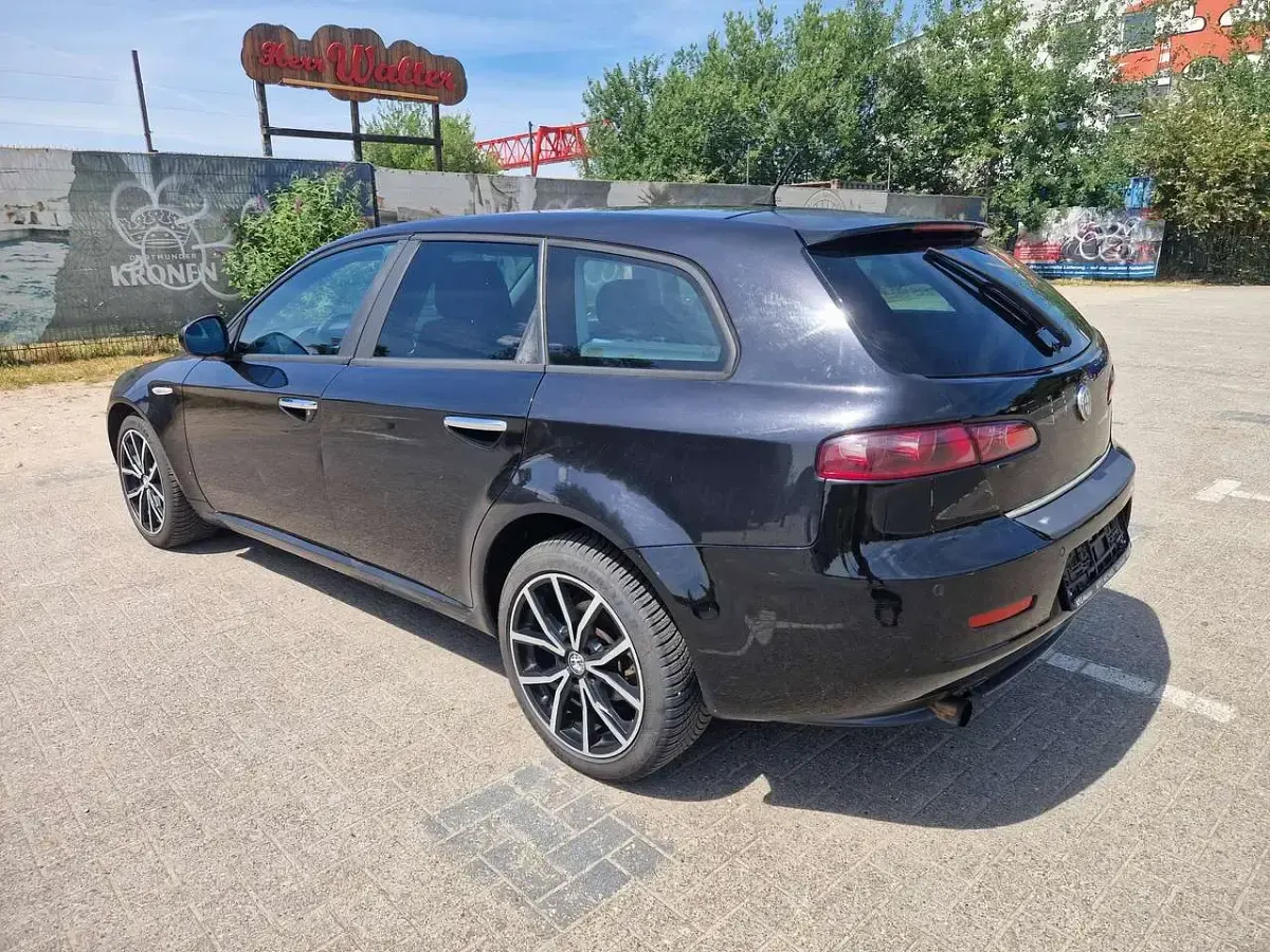 Gebraucht Alfa Romeo 159 Distinctive 150 PS (110 kW) 2007 Schwarz Kombi