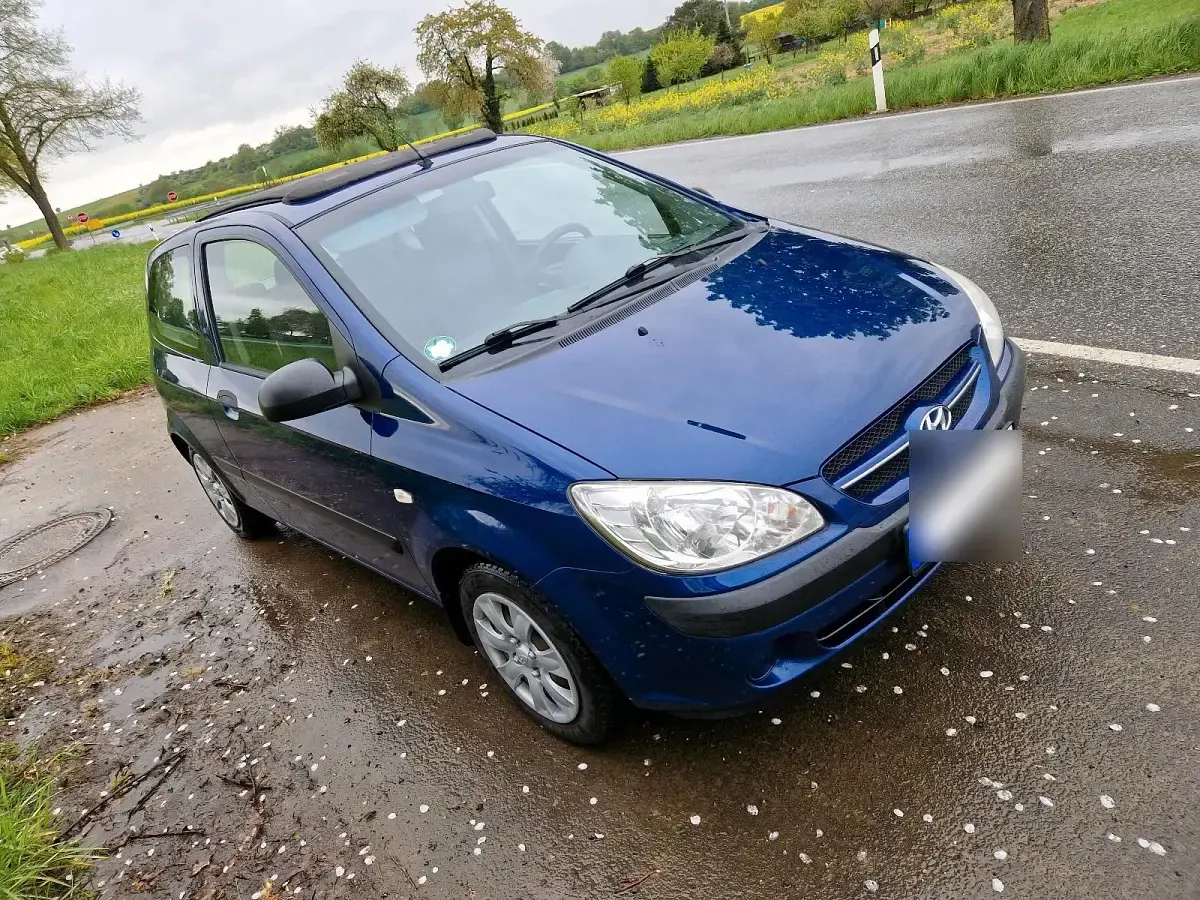 Gebraucht Hyundai Getz 67 PS (49 kW) 2007 Blau Kleinwagen