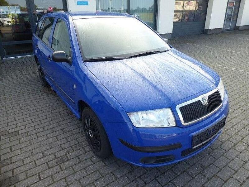 Gebraucht Skoda Fabia Classic 64 PS (47 kW) 2005 Dynamic blau Kleinwagen