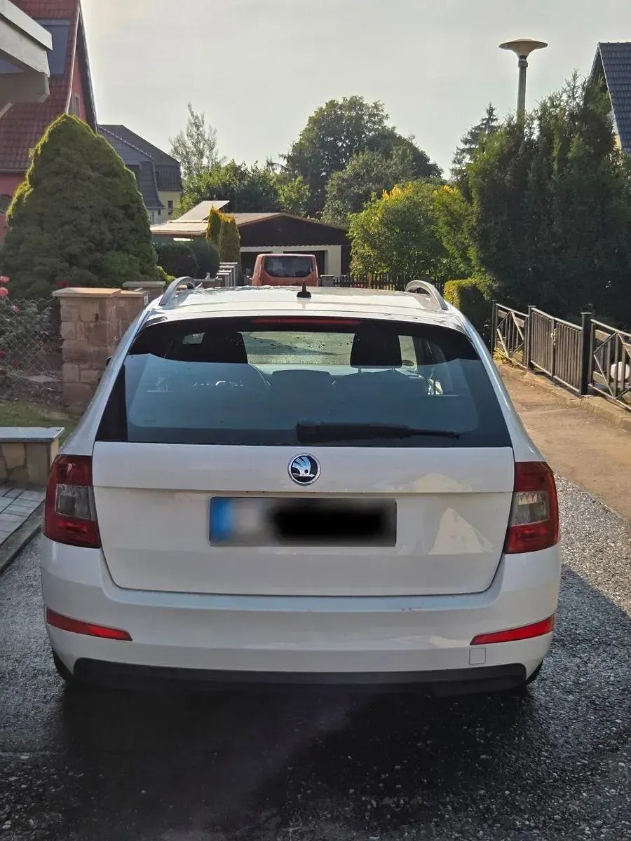 Gebraucht Skoda Octavia GreenLine 110 PS (80 kW) 2017 Weiß Kombi