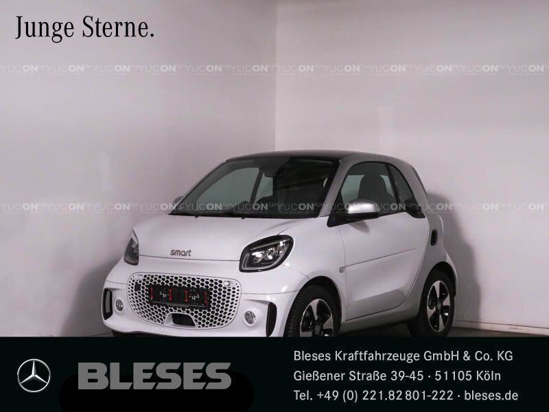 Weiß Gebraucht 2024 Smart ForTwo Electric Drive Exclusive Coupé | 17.900 € (Etwas zu teuer) - Bild 1/4