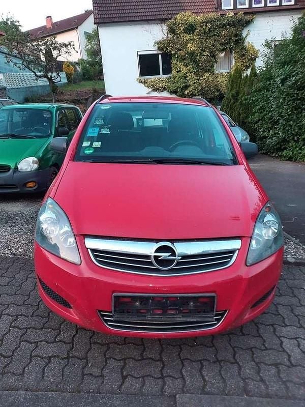 Power rot/traffic red ral3020 Gebraucht 2009 Opel Zafira Selection Van / Kleinbus | 950 € (Superpreis) - Bild 1/4