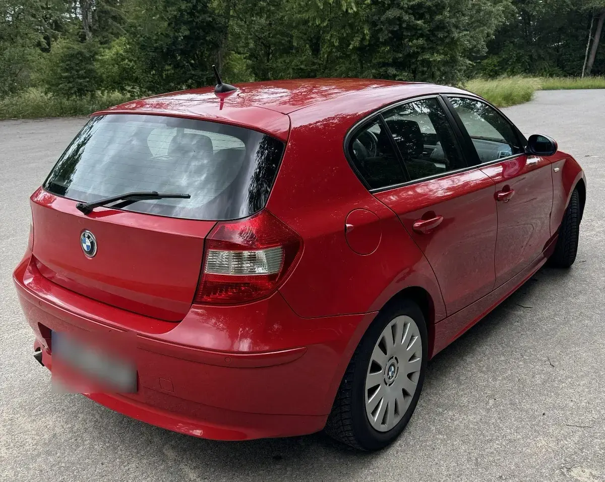 Gebraucht BMW 116 116 PS (85 kW) 2005 Rot Kleinwagen
